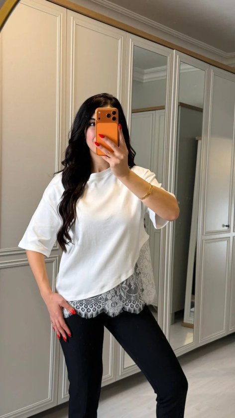 Tricou White Romance